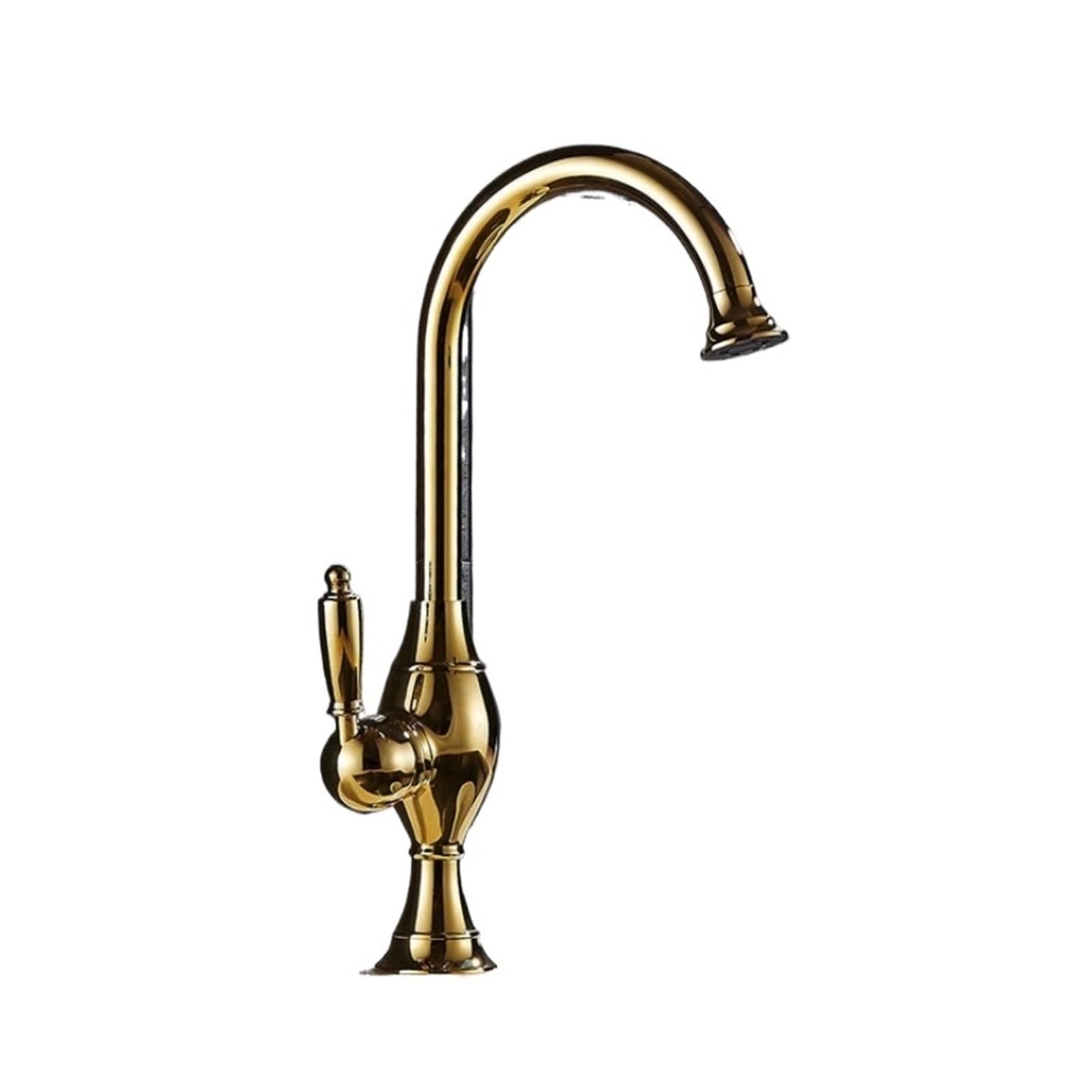 Mitigeur de cuisine avec purificateur d'eau et bec rotatif en finition chromée