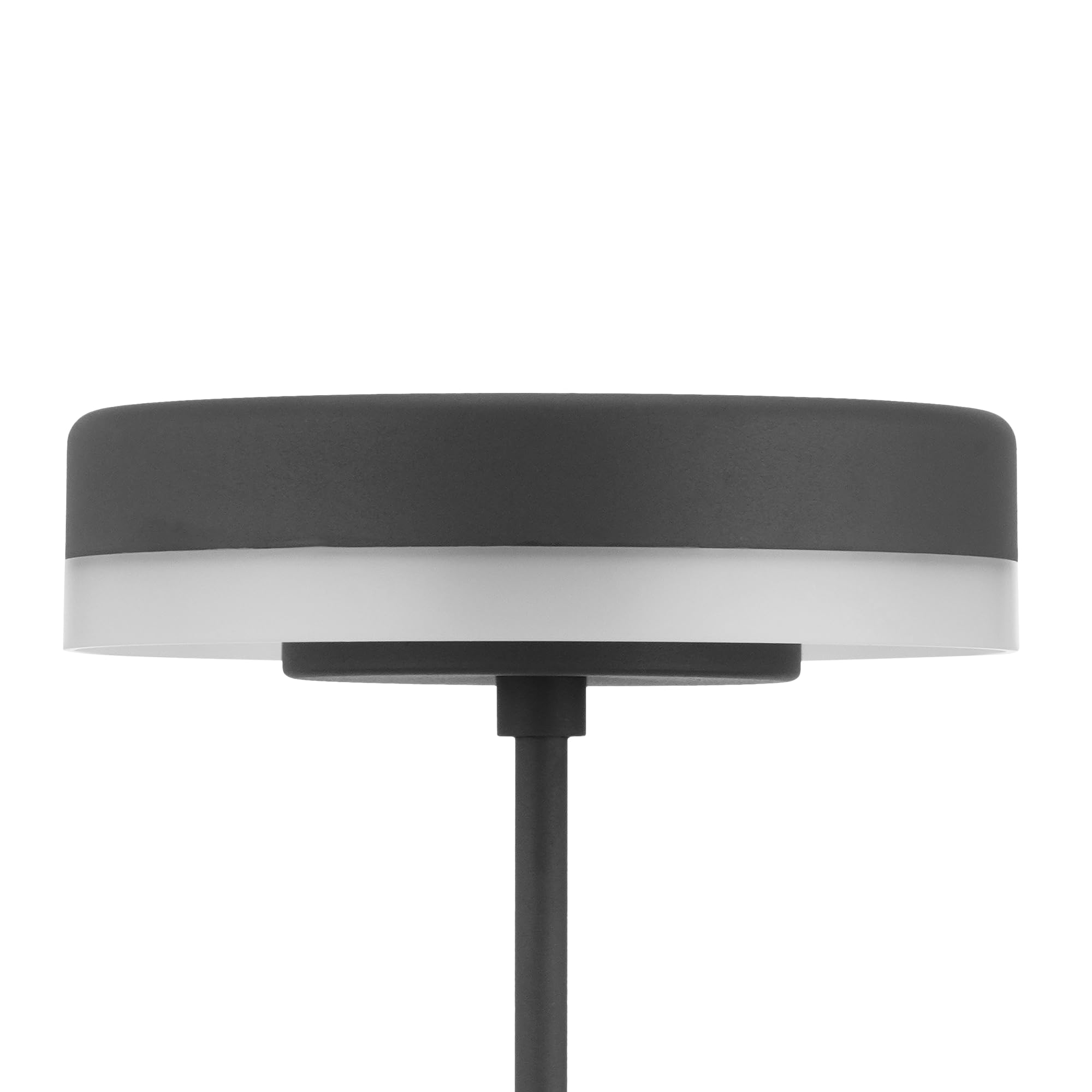 REV DISK lampa stołowa, lampa stołowa, lampka na biurko, lampka nocna ściemniana, 200 lm, 2 W, akumulator 4000 mAh, IP54, czarna
