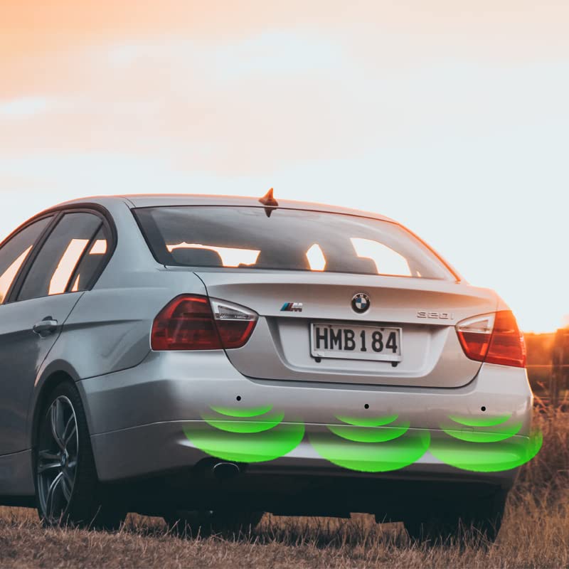 Kabalo Parkhilfe System - 4 Sensoren Mit LED Display & Piepton