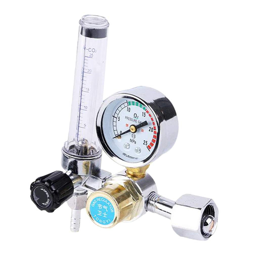 Buy VMS INDIA Argon CO2 Mig Tig Flow Meter Pressure Regulator Welding