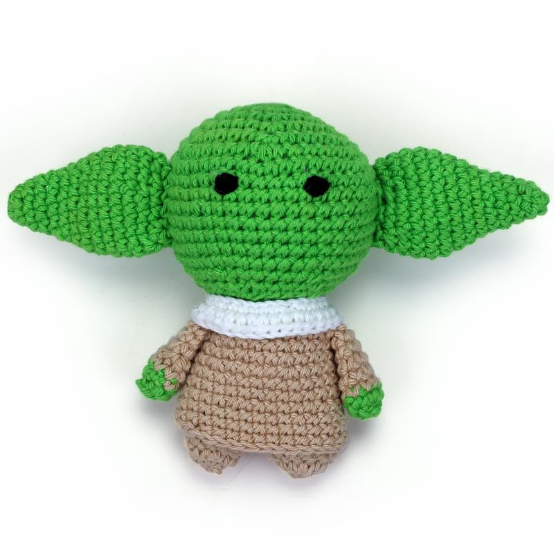 ToysFarm Baby Yoda Mandalorian Toy Amigurumi Crochet Soft Toys Star Wars The Child Plush Toy (B0CDWKZBW2) Amazon Price History, Amazon Price Tracker