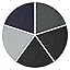 5-black*2/Dark Grey/Light Grey/Navy Blue 5-black*2/Dark Grey/Light Grey/Navy Blue