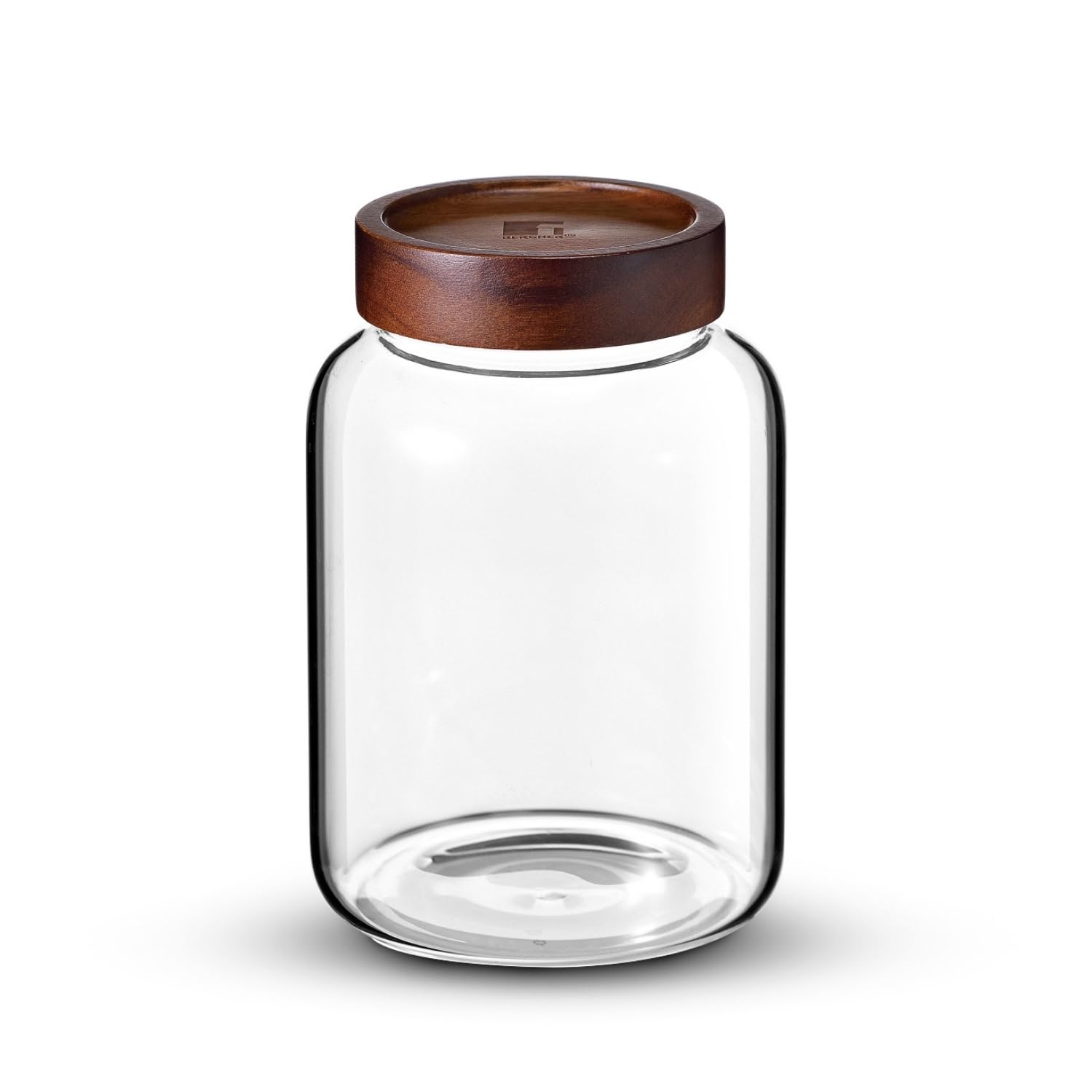 BERGNER Acadia Borosilicate 550ml Glass Jar with Solid Wood Lid, For Storing and Preserving Sugar, Flour, Tea, Coffee, Spices, Oats | Airtight Multipurpose Glass Container for Kitchen — Amazon image 10