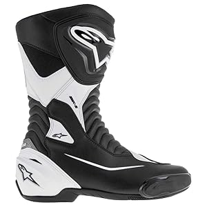 Alpinestars smx-s 白 Alpinestars SMX S Boots (36) (BLACK/WHITE) : Amazon.ca