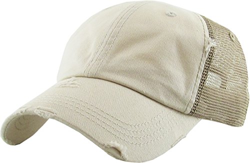 Image of Classic Plain Ponytail Messy High Bun Headwear Adjustable Cotton Trucker Mesh Glitter Hat Baseball Cap