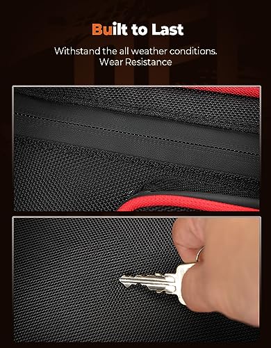 Image of KEMIMOTO X3 MAX Door Bag 1680D Oxford Fabric Storage Bag 4pcs, Red