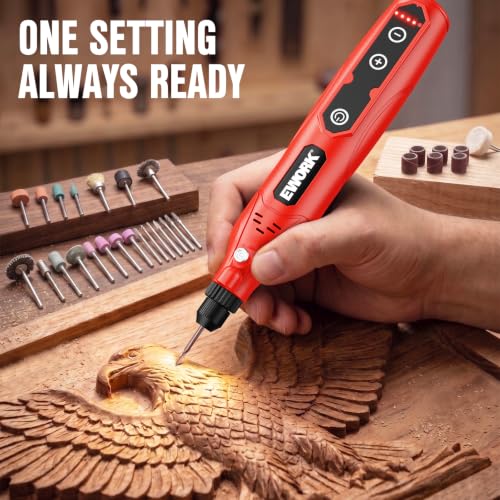 EWORK 448-Piece Rotary Tool Kit