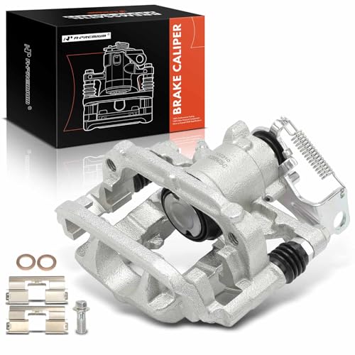 Image of A-Premium Rear Right Passenger Disc Brake Caliper with Bracket | Compatible with Buick and Chevy Models - Encore /Sonic /Trax 2013 2014 2015 2016 2017, Corrosion-resistant, Direct-fit