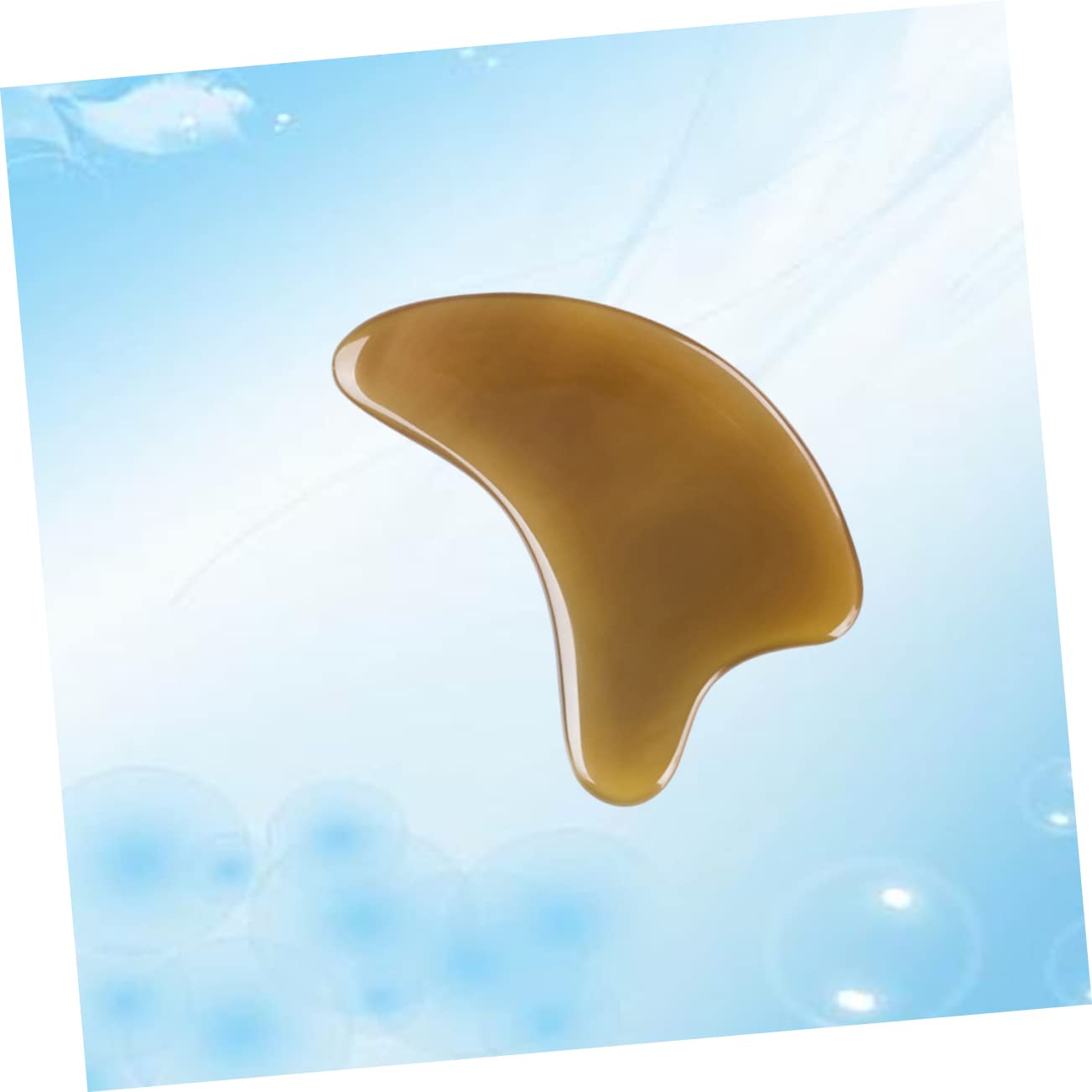 Healvian 3 Pezzi 8mm Gua Sha Viso Collo Raschietto Tradizionale Per Strumento Di Bellezza Materiale Naturale Sicuro Comodo