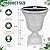 Dandat 4 Pack Large Outdoor Urn Planter 22 inch Tall Plastic Planter for Front Proch Classic Vase Decorative Garden Pot for Indoor Outdoor Door Patio Deck Decor(White)