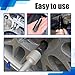 PACLVIO Small 6 Spline Lug Nut Socket, Wheel Lock Key Replacement for Six-Spline Wheel Lock Lug Nuts, Wheel Lock Removal Tool for 19 mm(3/4 Inch)&21 mm(13/16 Inch) Hex Socket Wrench (Small 6 Spline)