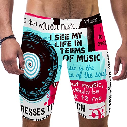 Bañador y pantalones cortos de natación para hombre multicolor M