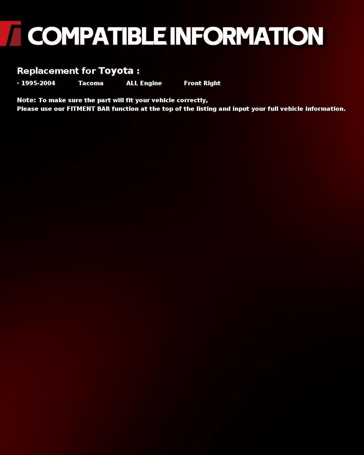 Torchbeam 741-800 Power Window Regulator Assembly with Motor Compatible with 1995-2004 Tacoma741-800, 69801-35100, 6980452020, 85720-35080