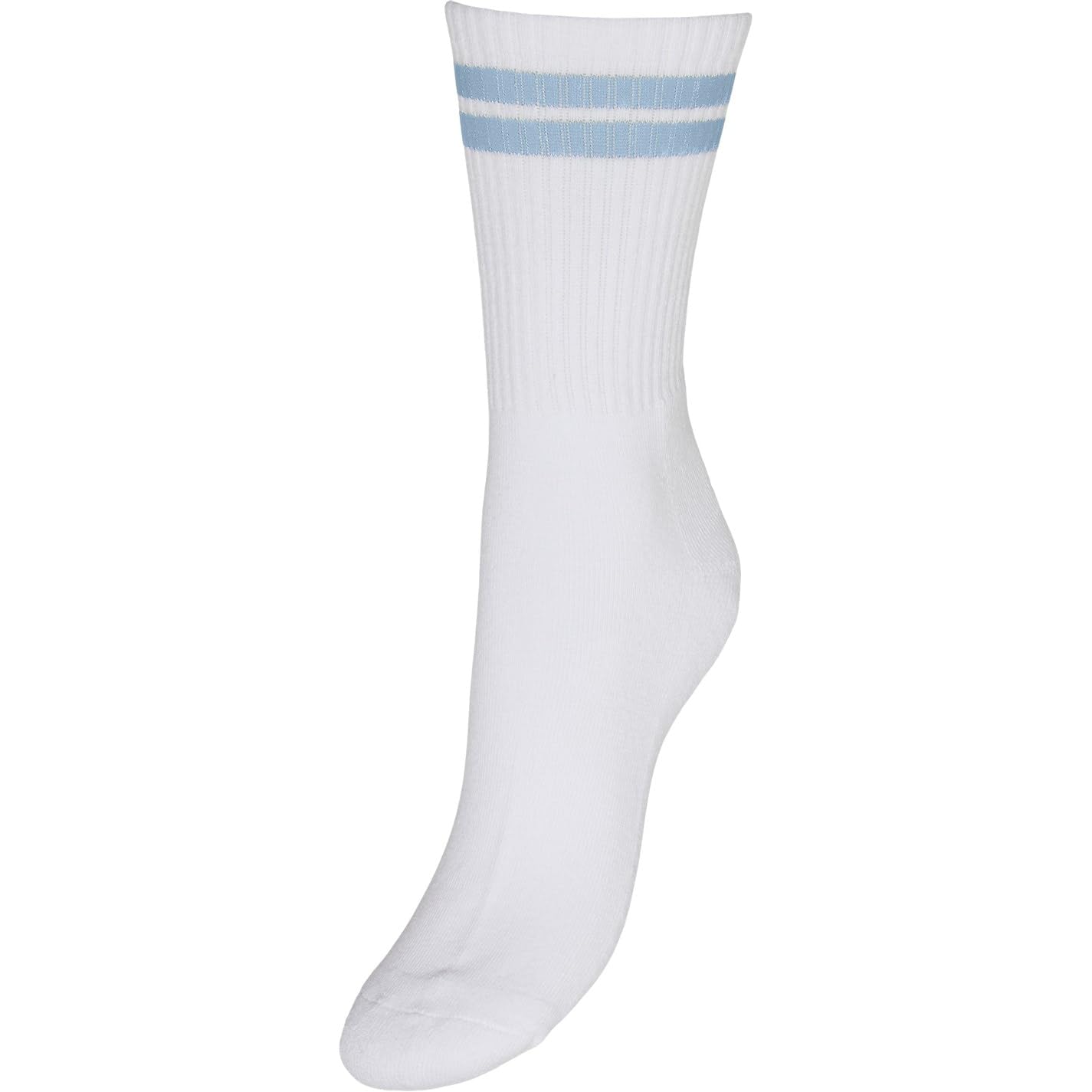 VERO MODA Womens Mel Stripe Sock White/Skywalk One Size
