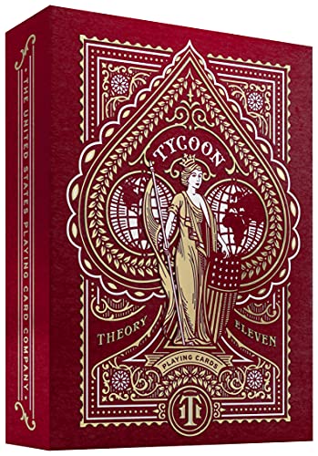 theory11 Tycoon Playing Cards (Red)