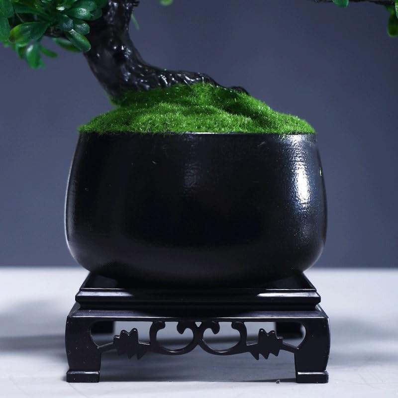 Árbol falso pino para decorar interiores oscuros sin riego ni sol 5