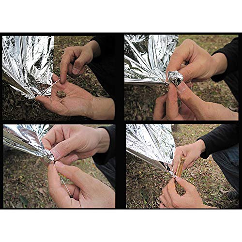 Honelife Ao ar livre Sobrevivência Sobrevivência Cobertor Tenda À Prova D 'Água Saco de Dormir Resg