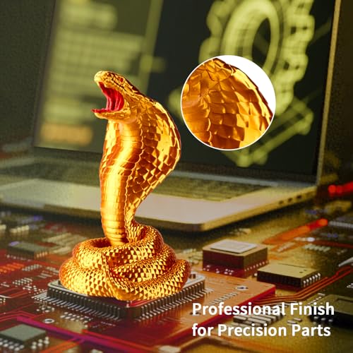 Image of ERYONE Silk PLA Filament for 3D Printer 1.75mm + /- 0.03mm, Shiny Filament 1kg (2.1lbs) /Spool, Liquid Gold