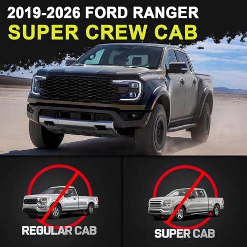 Estribos Running Boards para Ford Ranger 2019-2026 miniatura 3