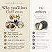 Fluff Ewes Wool Dryer Balls 6 Pack Premium New Zealand Wool Laundry Balls for Dryer, No Static Dryer Balls Laundry Reusable, XL Hedgehog Dryer Balls, Baby Dryer Balls for Dryers - Hedgehog and Homies