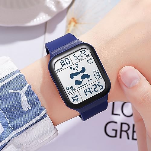 Gosasa Fashion Unisex Digital Sport Watch Easy to Read Big Face Large Number Display 50M Waterproof Outdoor Casual Wristwatch for Men Women4