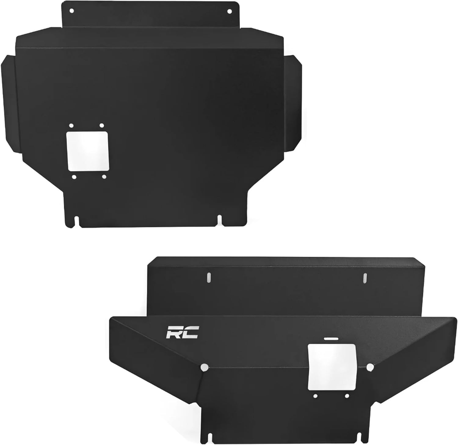 Rough Country 14-Gauge Steel Front & Differential Skid Plate Kit for 2025 Toyota 4Runner - Replaces Factory Plastic, Trail Armor