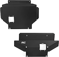 Rough Country 14-Gauge Steel Front & Differential Skid Plate Kit for 2025 Toyota 4Runner - Replaces Factory Plastic, Trail Armor