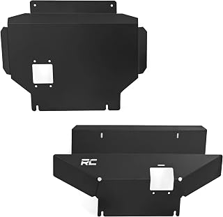 Rough Country 14-Gauge Steel Front & Differential Skid Plate Kit for 2025 Toyota 4Runner - Replaces Factory Plastic, Trail Armor
