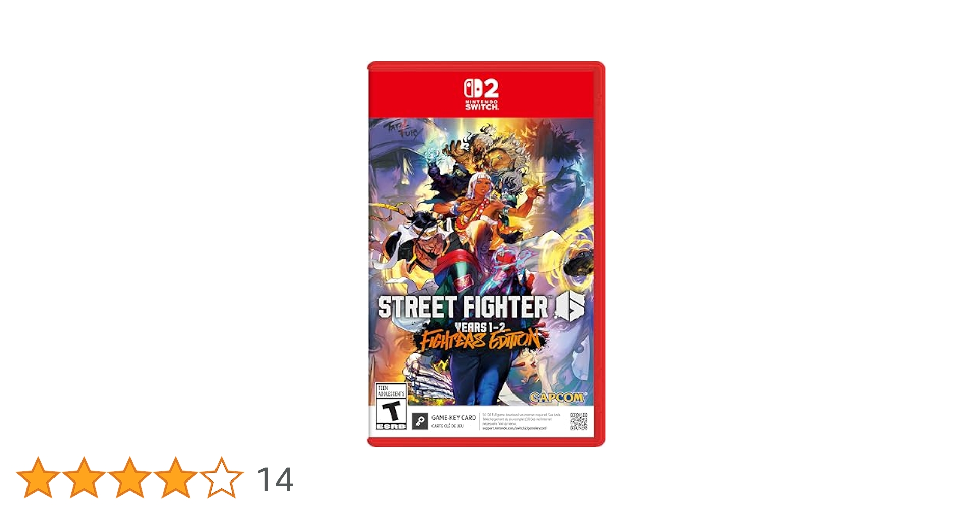 Nintendo Switch CAPCOM STREET FIGHTER 6 FIGHTERS EDITION STREET FIGHTER™ 6 Year 1-2 Fighters Edition – Nintendo