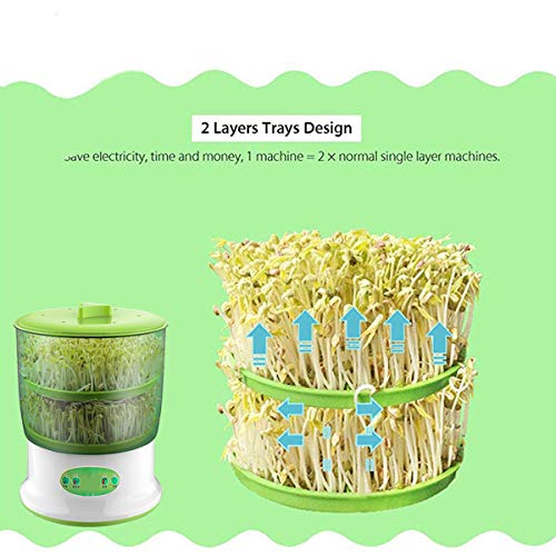 lzndeal Automatic Sprouter Machine Bean Sprouts Growing Machine Large-Capacity Sprouting Seedling Machines - Thumbnail 4