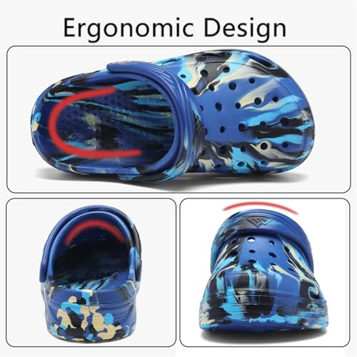Image of Boys Girls Camo Graphic Clog Beach Shoes Sandals(Littele Kid /Big Kid)