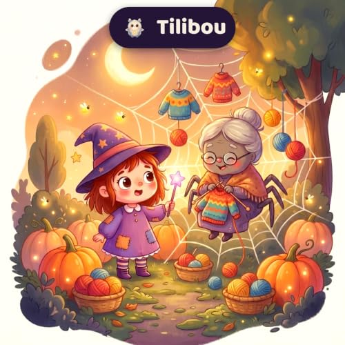 Halloween &middot; Tricotine, the Spider Who Knitted &middot; story about fear of spiders &middot; not scary Halloween &middot; bedtime story