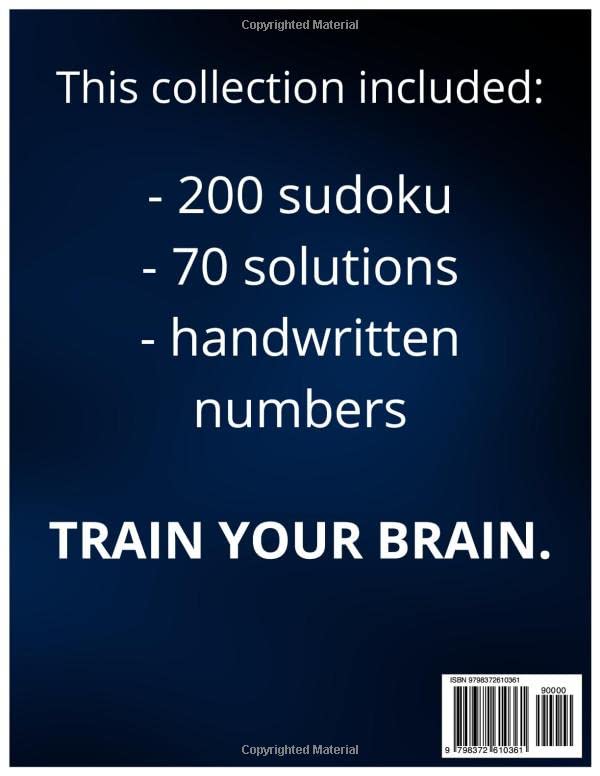 Vista 2 de 200 Best Sudoku, Easy, Medium And Hard Mix Puzzles For All Ages I Big Book Of Sudoku 200 Puzzle & 70 Step By Step Solutions, For Young, Expert &