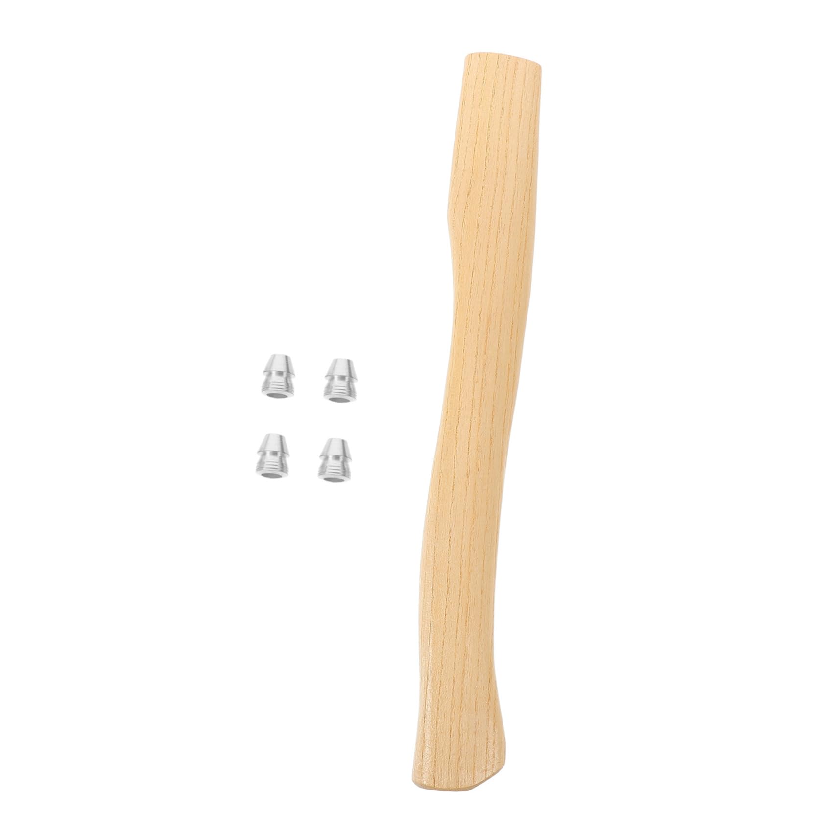 FUNOMOCYA 1 Set Axe Handle Replacement for Repair Wooden Hatchet Grip Convenient Installation for Firewood Cutting Gardening Hiking and Outdoor Activities