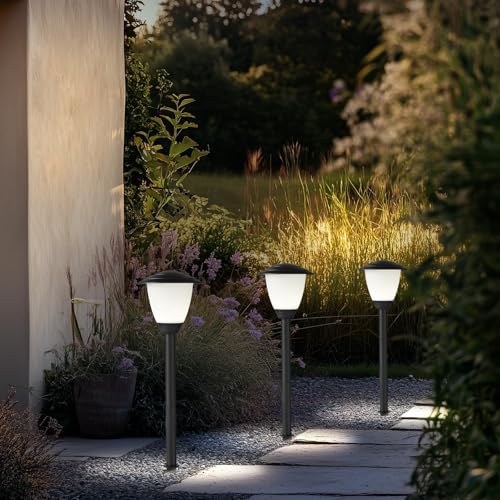 MULANDI Low Voltage Pathway Lights LED Landscape Lights, 1.7W 12V, 3000K Warm White, IP...