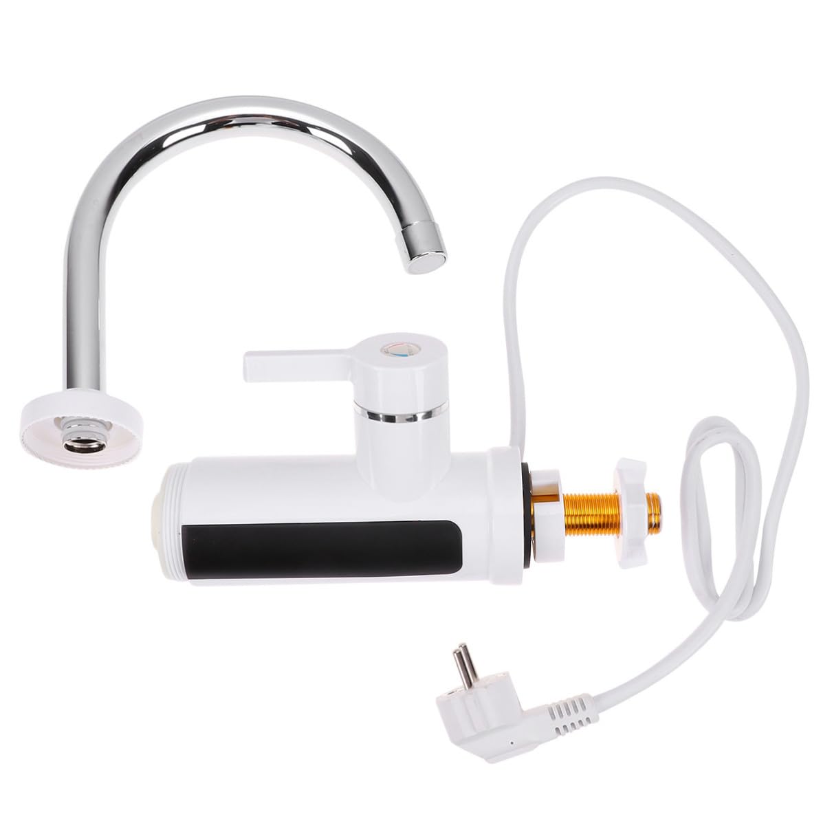 Chauffe-eau instantané Healvian 220v en acier inoxydable pour salle de bain