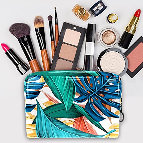 Cadeau idéal pour filles : trousse de toilette feuilles tropicales - 3
