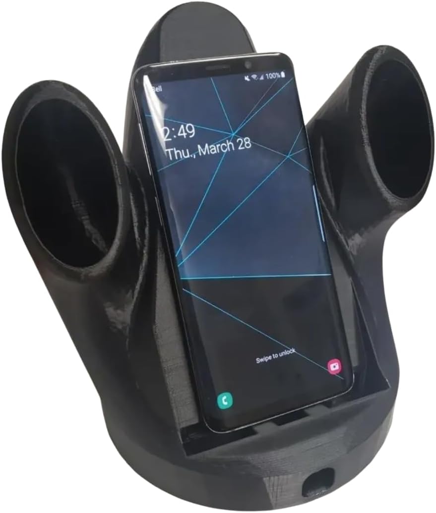 Passive Phone Speaker Amplifier | Phone Amplifier Stand | Phone Gadgets | Party Accessories (Marble)