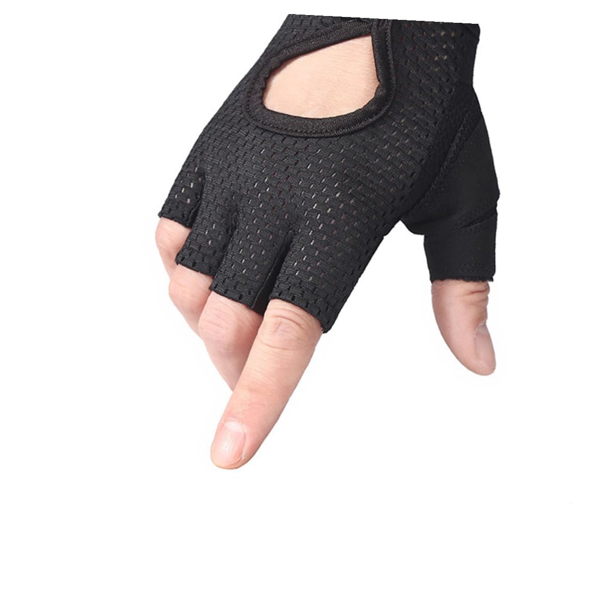 Yardwe 4 Pares De Guantes Transpirables para Hombre Pesca Gel De Sílice Antideslizante