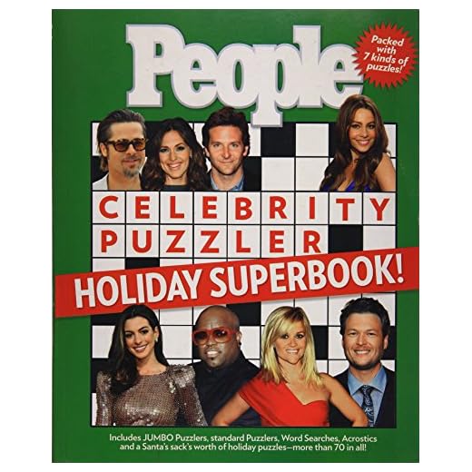 PEOPLE Celebrity Puzzler Holiday Superbook