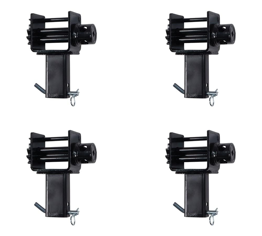 Mytee Products 4 Pack Trailer Small Stake Pocket Winch, Utility Capacity# 16200 lbs, Working Load Limit 5400 Lbs - Fits Smaller Stake Pockets 1.5"x3"