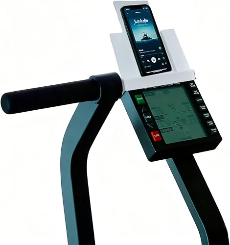 Miniatura 4 de Soporte para teléfono compatible con Rogue Echo Bike V2.0 instalación sin tornillos, asegura tu teléfono, tableta durante entrenamientos para ver