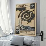 Zoom IMG-2 gudao poster vintage con segni