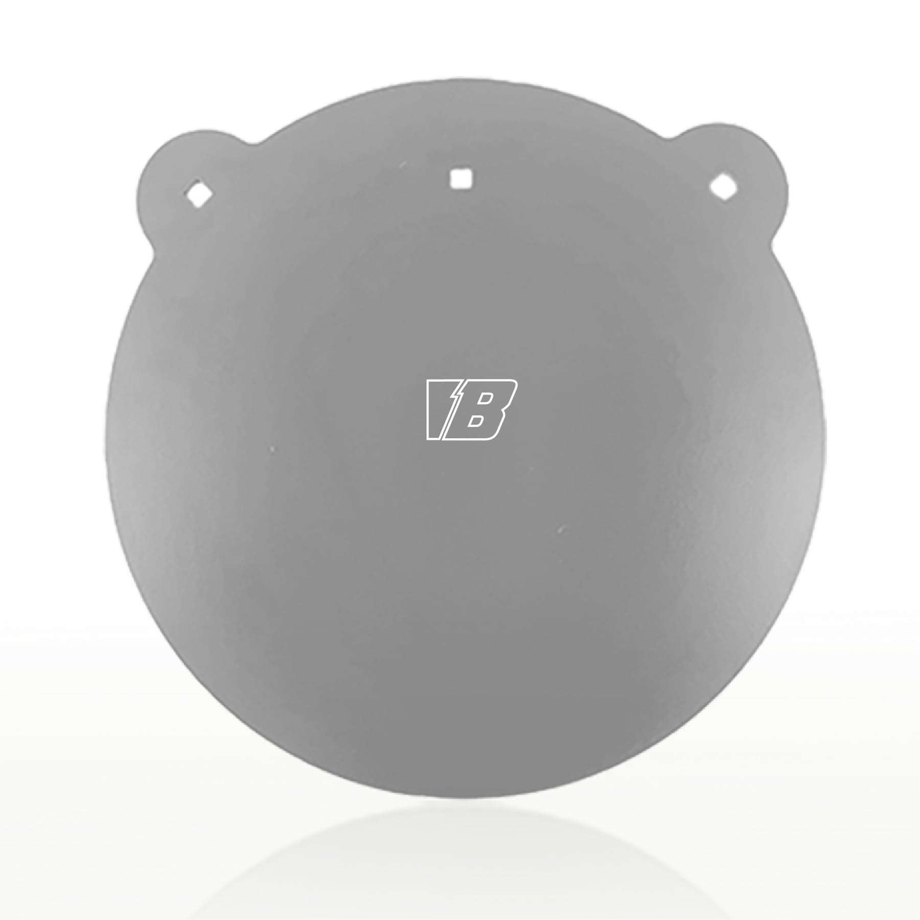 Bash Target Supply AR500/AR550 Laser Cut Steel Plate, Round or Silhouette Shooting for Handgun, Rifle, Shotgun, 5/16" or 3/8" or 1/2" Thick, Gong or Static Mount - AR550 Round 18" x 1/2"