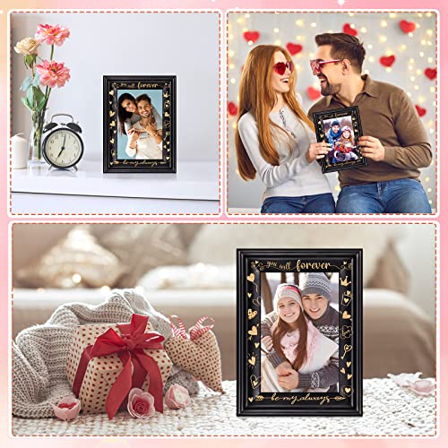 Whatsign Valentines Day Picture Frame You Will Forever Be My Alwarys Wood Valentines Photo Frame Valentine Love Picture Frame Valentines Day Gifts For Her Him Girlfriend Boyfriend Wife Husband Couples #TOP5