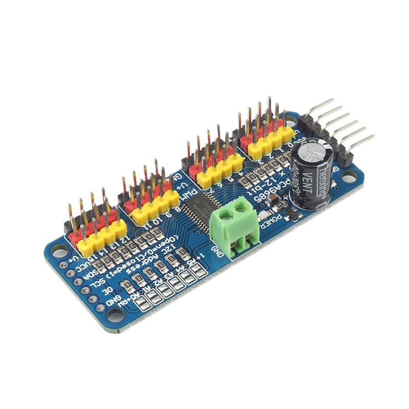 Amazon | PCA9685 サーボモータードライバー 16-Kanal Treiber 12-bit