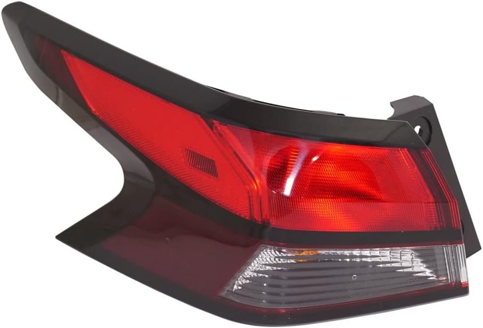For Nissan Versa Outer Tail Light Assembly 2020 Driver Side | Base/S/SR/SV Model | Replacement For NI2804120 | 26555-5EE0A