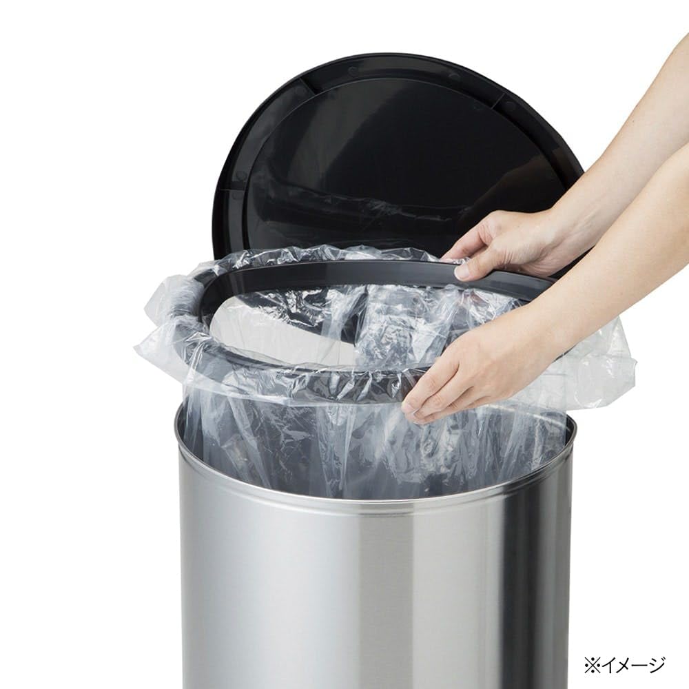 ステンレス製　フットペダル式ゴミ箱② 50L 45L対応 Amazon｜カインズ(CAINZ) ゴミ箱 50L ステンレス ペダル式