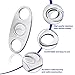 Cigar Cutter Guillotine, Stainless Steel Double Cut Blade Cigar Clippers, 6 Packs
