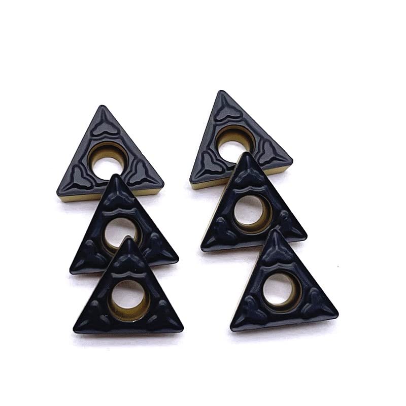 10 Pièces Inserts Carbure TCMT090204-PM 4225 - Pour Tournage Métal Extérieur - Revêtement CVD+PVD